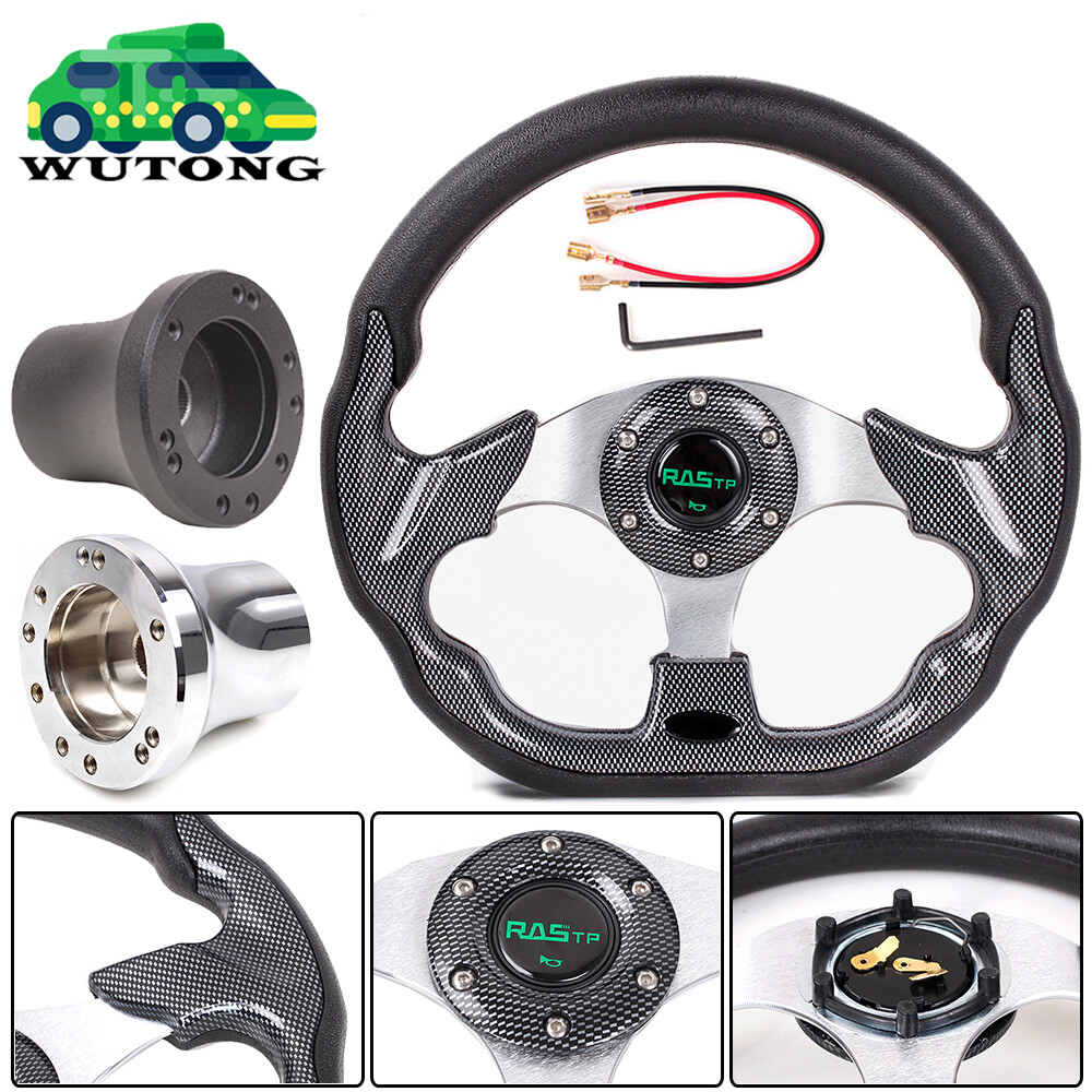 Cart Steering Wheel With Hub Adapter For Ezgo Txt Rxv