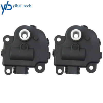 2×Heater Air Blend Door Actuator For 2004-2011 Chevrolet Impala/Malibu Pontiac