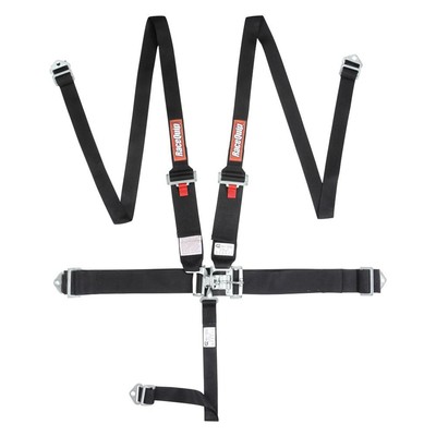 RaceQuip 717007RQP 5 Point Harness HNR/HANS Latch/Link SFI 16.1 Pull Down