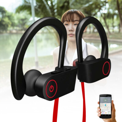 Bluetooth Headpho Best Beats Waterproof Cordless Sports Ear Buds for Gym Jogging