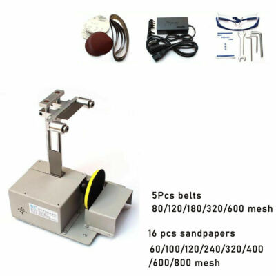 4 in 1 2500-5000RPM Belt Saw Sander Cutter DIY Polishing Grinding Machine 12-24V