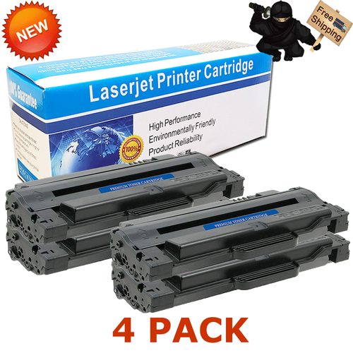 4PK MLTD105L Toner For Samsung ML2525 ML2525W ML1915 SCX4623F SCX