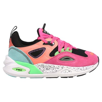 

Puma Trc Blaze Speckle Lace Up Женские розовые кроссовки Повседневная обувь 38720401, Розовый, Puma Trc Blaze Speckle Lace Up