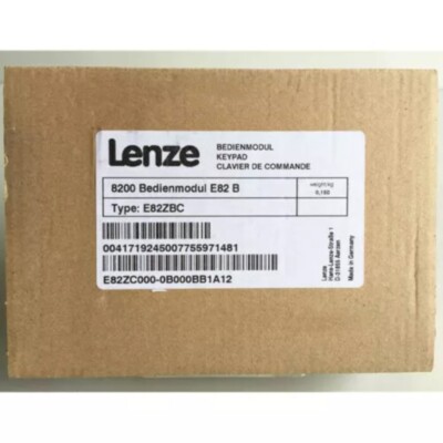 One Lenze E82ZBC Operating Keypad Module New In Box Free Shipping
