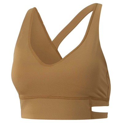 

Женский спортивный бюстгальтер Puma Mid Impact Fashion Luxe, размер , повседневный, 52220574, Коричневый