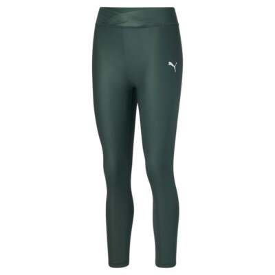 

Женские зеленые повседневные спортивные штаны Puma Modern Sports 78 Shiny Leggings 846874, Зеленый, Puma Modern Sports 78 Shiny Leggings