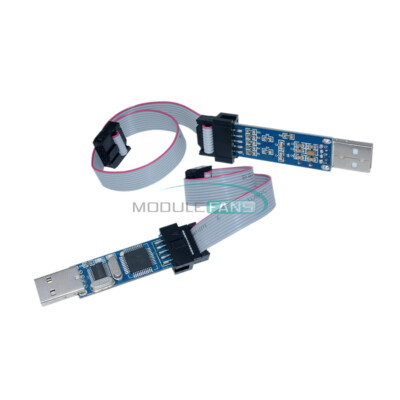 AVR JTAG USB Emulator Debugger Download JTAG AVR Programmer Atmega 10Pin Cable