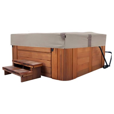 Modern Leisure Hot Tub Accessories 86''X14'' Monterey Hot Tub Cover Beige Outdoors