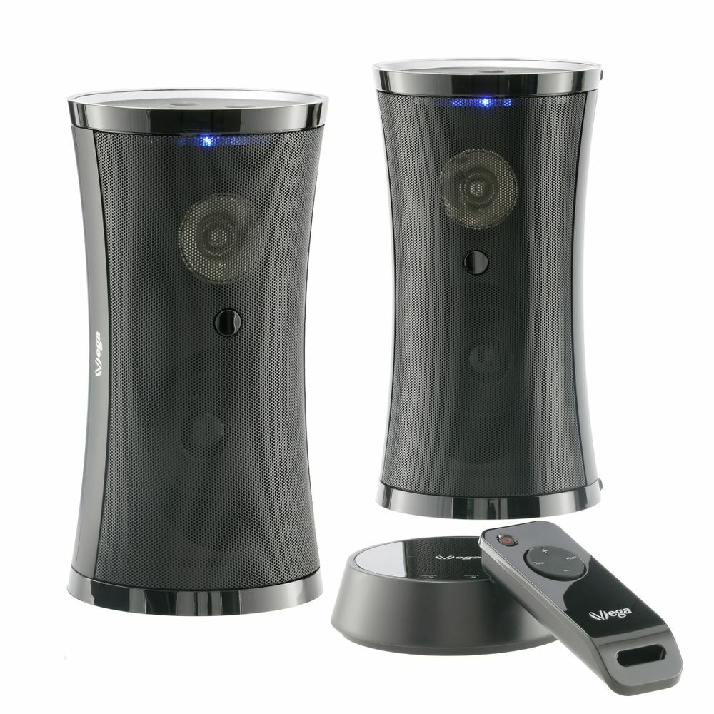 VSG SP-4780 Design Funk Lautsprecher Set Kabelloser Audio Speaker Outdoor IPX3 S