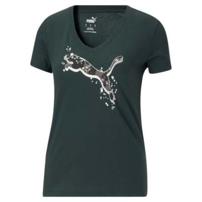

Женские зеленые повседневные топы Puma Alpha Tee Inf 847018-80, Зеленый