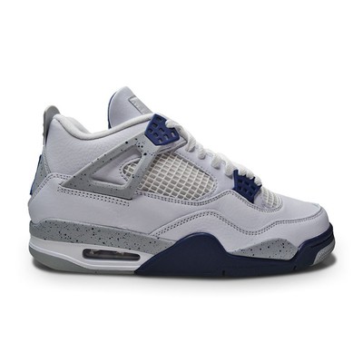 

Мужские кроссовки Nike Air Jordan 4 Retro — DH6927 140 — белые, «Midnight Navy», Белый, Air Jordan 4 Retro