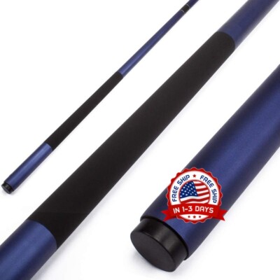 Palo De Billar Para Taco De Billar De carbon fibra vidrio Azul Metalico 58 ''