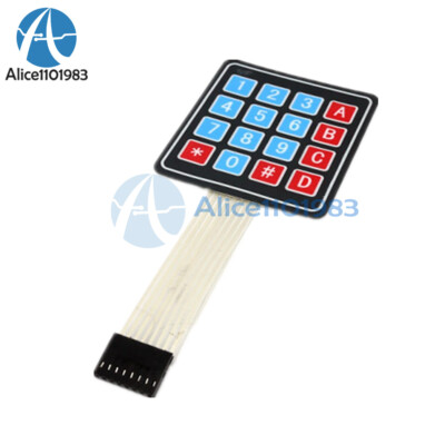 1/2/5/10PCS 16 Key Membrane Switch Keypad Keyboard 4x4 Matrix Array For Arduino
