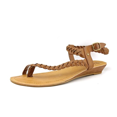 Unlisted by Kenneth Cole Tan Webb Sandals Unlisted Web Of Love MT Sz 8.5 A Kenneth Cole Production  main image 4
