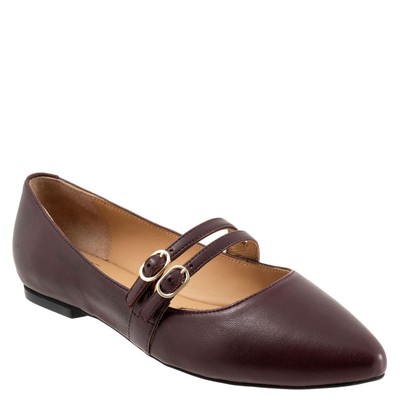 Trotters Emerald Womens Slip On - Oxblood