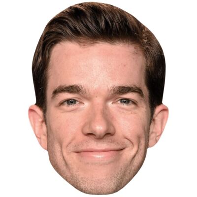 John Mulaney (Smile) Celebrity Mask, Flat Card Face