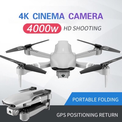 US Best Camera Drone GPS 4K 1080P HD Dual Camera Follow Me Quadrocopter FPV Dron