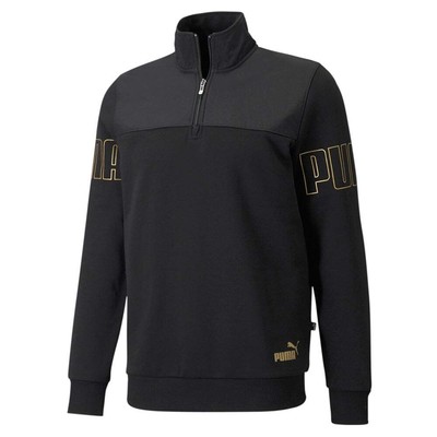 

Мужская черная повседневная верхняя одежда Puma Winterized HalfZip Pullover 848188-01, Черный, Puma Winterized HalfZip Pullover