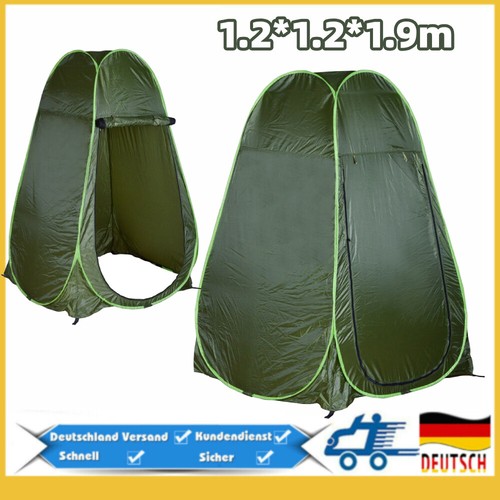Duschzelt Toilettenzelt Umkleidezelt Lagerzelt Angelzelt Pop up Zelt Tent Popup
