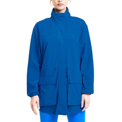 

Puma First Mile Mono Full Zip Jacket Женская синяя повседневная спортивная верхняя одежда 51957, Синий, Puma First Mile Mono Full Zip Jacket