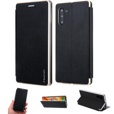 Slim Leather Flip Wallet Case Cover For Samsung Galaxy Note20 Ultra/S20/S10 Plus