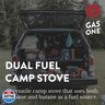 Gas One GS-3400P Propane or Butane Stove Dual Fuel Stove Portable Camping Stove - Patented - with Carrying Case Great for Emergency Preparedness Kit