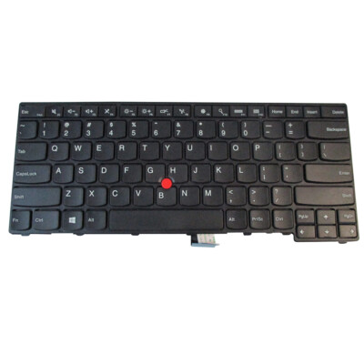 Lenovo ThinkPad E470 E475 Non-Backlit Keyboard w/ Red Pointer 01AX080