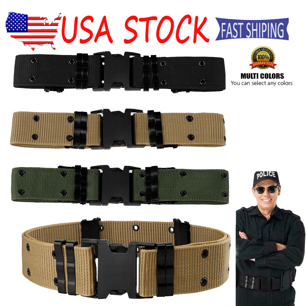 CLANE｜WAIST BELT MILITARY PANTS CLANE｜WAIST BELT MILITARY PANTS Wide Army Belt Tactical