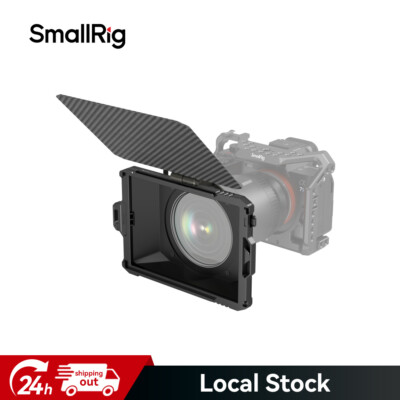 SmallRig Mini Matte Box Lite DSLR Matte Box w/ Carbon Fiber Top Flag for 4x5.65 