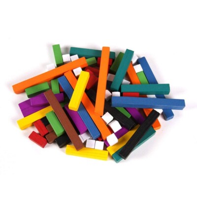hand2mind Plastic Cuisenaire Rods 3 Sets Math Manipulatives Montessori Math Rods