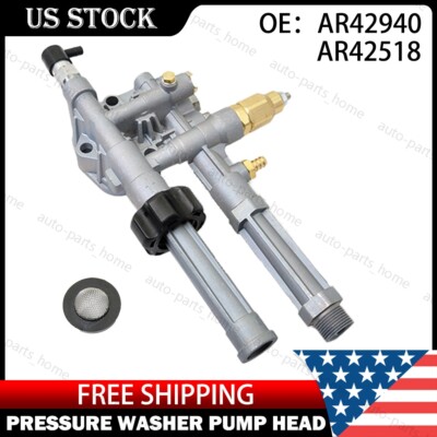 For RMW/SRMW Pressure Washer Pump Head Assy For Troy Bilt Complete- AR42940