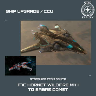 STAR CITIZEN - AEGIS SABRE COMET UPGRADE - (CCU)
