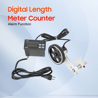 New Digital Length Meter Counter with Control Function 0-999999,Digital Display