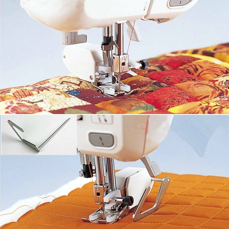 Sewing Machine Even Feed Walking Foot with Quilt Guide for Brother