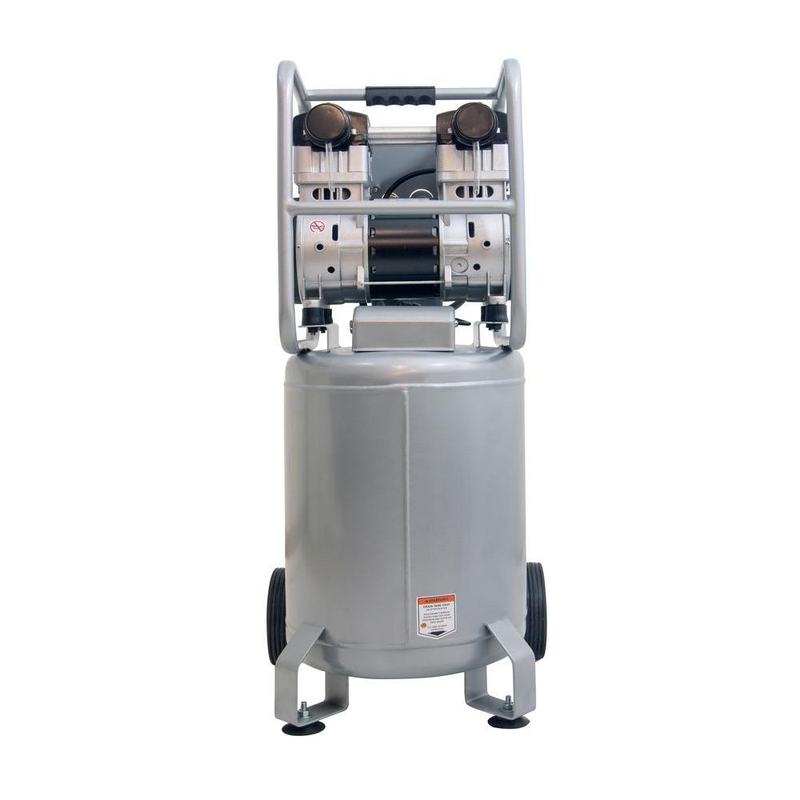 Electric Air Compressor Portable Oil Free Vertical Steel Single Stage 10 Gallon
