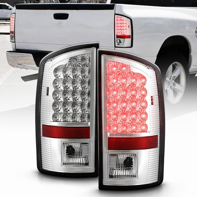 LED Tail Lights Set Left Right for 2007-2008 Dodge Ram 1500 2007-2009 2500 3500