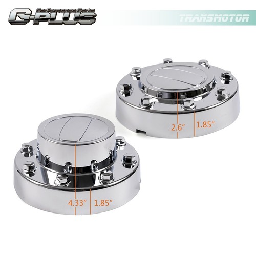 Fit For 2011-2018 Dodge Ram 3500 1-Ton Dually Alcoa Alloy Wheel Center Caps Set