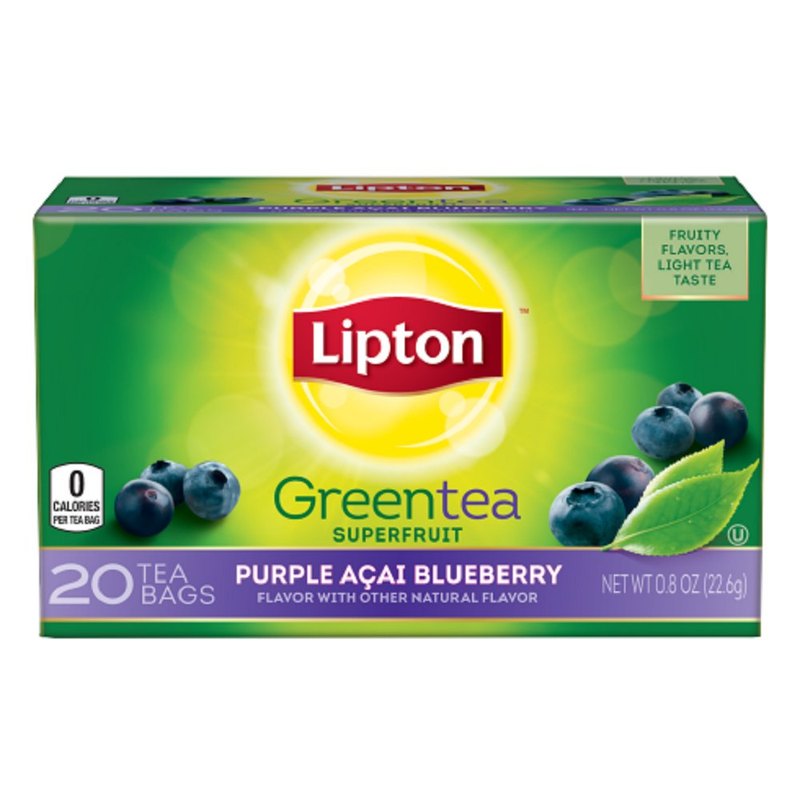 Bags, Superfruit, Purple Acai & Blueberry, 20 Ct