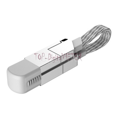 60W 3A Portable 4-in-1 Multi Fast Charging Cable Keychain TYPE-C USB PD