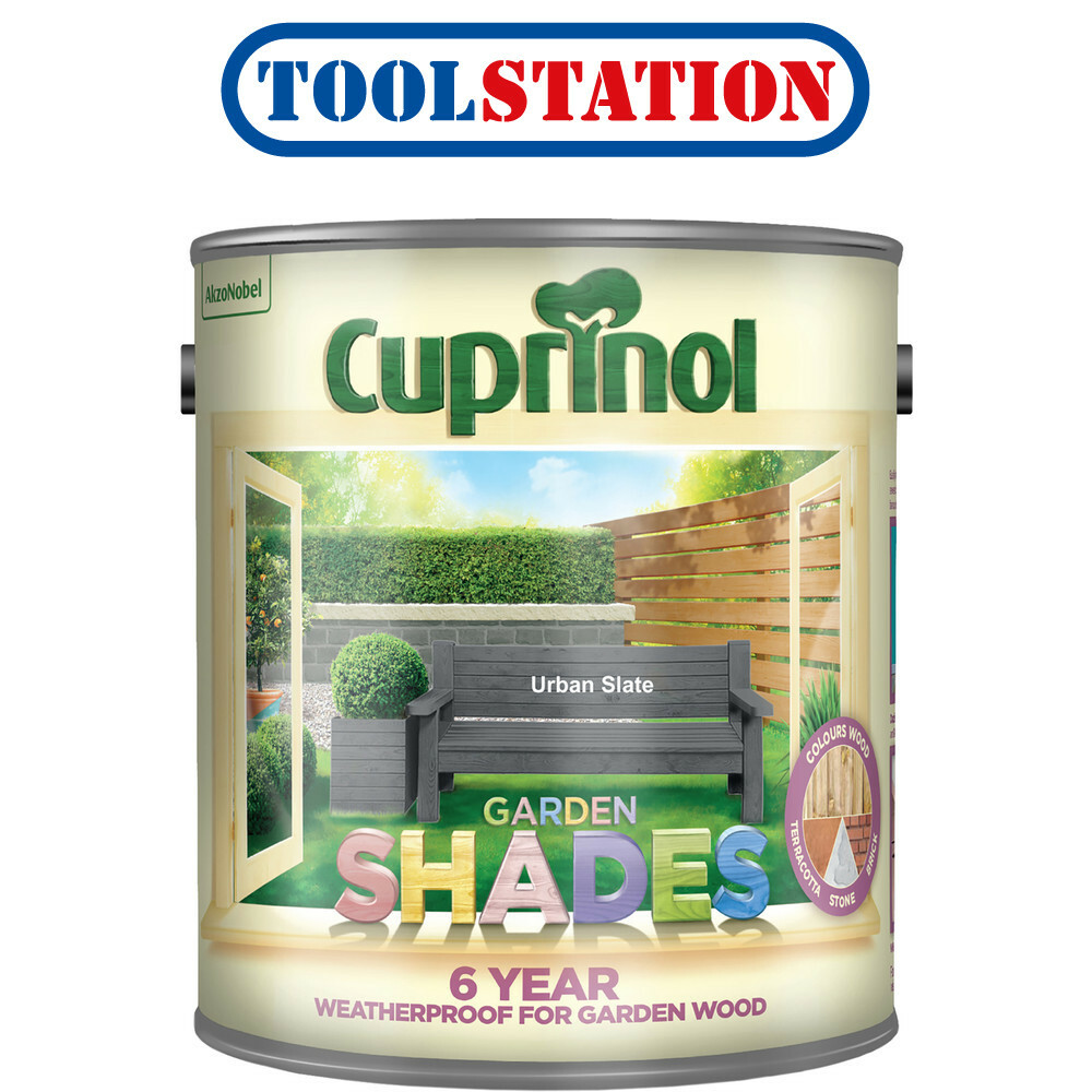 Cuprinol Garden Shades Exterior Paint 2.5L Urban Slate eBay
