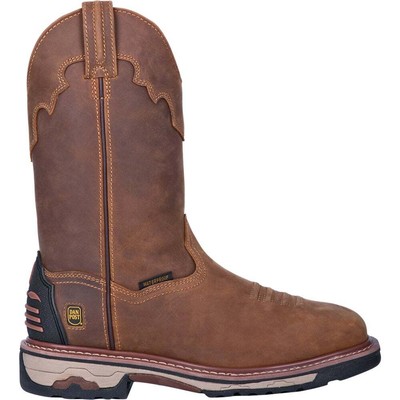 

Dan Post Boots Blayde 11-дюймовая водонепроницаемая стальная защита труда людей Брауна, Коричневый, Dan Post Boots Blayde 11 Inch Waterproof Steel Toe Work