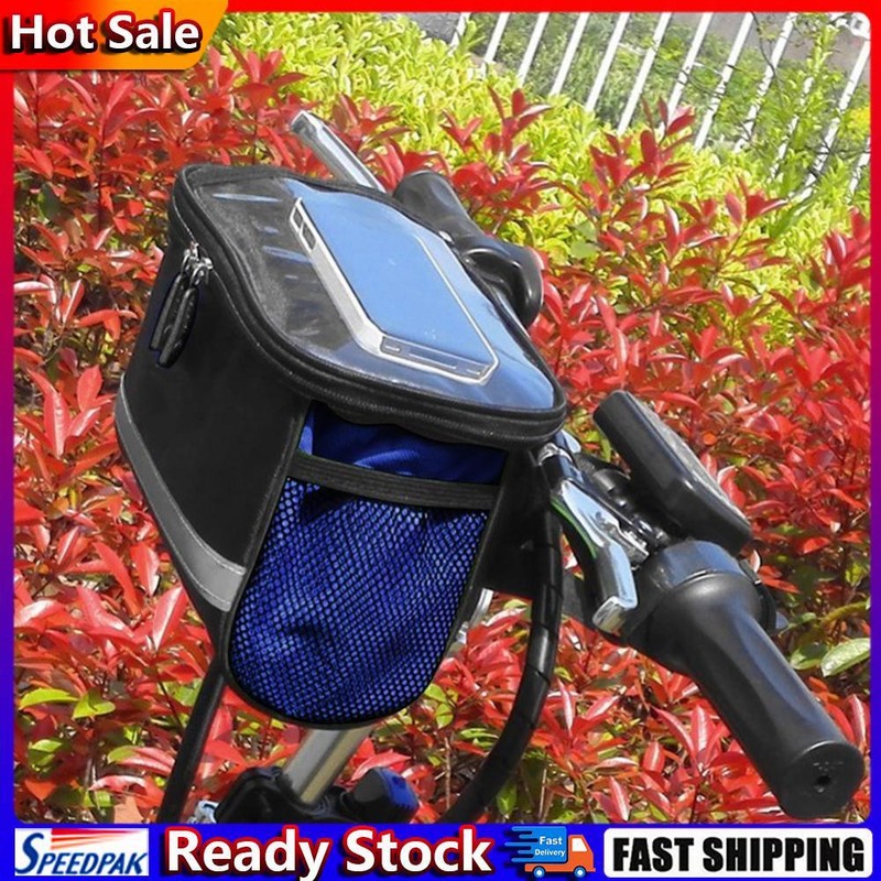 Fahrradrahmen-GepÃ¤Cktasche GroÃEs FassungsvermÃ¶Gen Reflektierende Fahrrad-Frontk