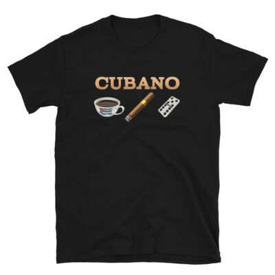Cuban Shirt Cigar Coffee Domino Cuba Shirt Unisex T-Shirt