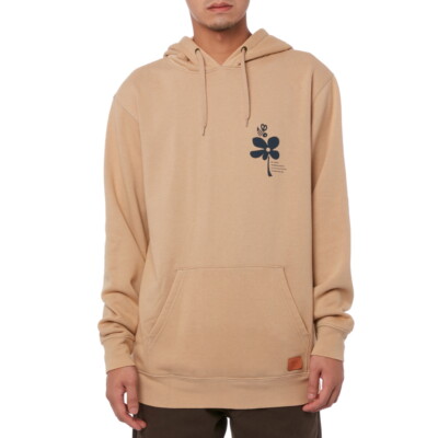 Vans Onward & Upward Pullover Hoodie Mens Khaki Sportswear Casual Sweatshirt