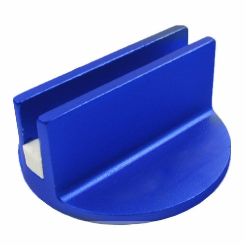 Blue Premium Slotted Universal Magnetic Jack Pad Pinch Weld Frame Rail Adapter