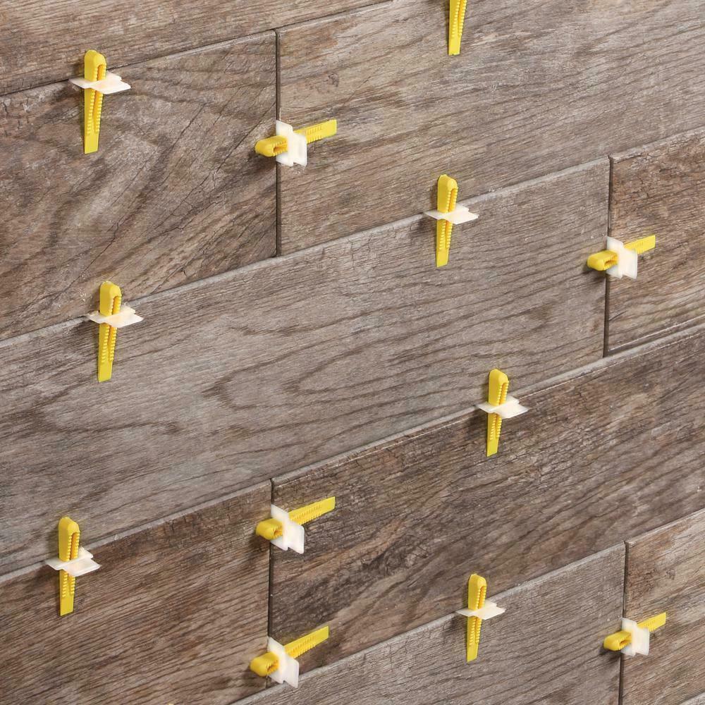 QEP LASH Curved Floor Tile Leveling System Clips Pt A 96Pack