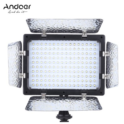  W160 Video Photography   Panel 6000K 160 LEDs for Canon J4B0