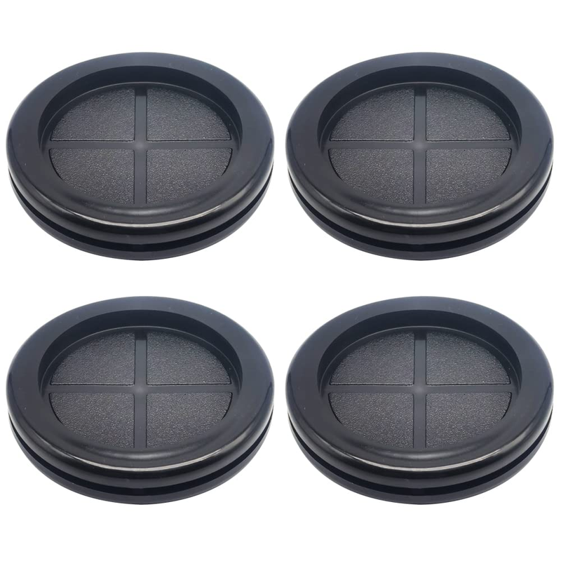 Rubber Grommet, Rubber Grommets for Wiring, 2-1/8" ID, 2-1/2” Drill Hole, Rubber