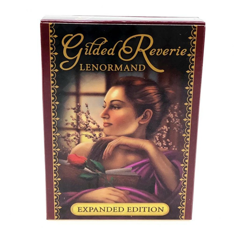 Lenormand Oracle Karten Golden Reverie Brettspiel Familie Party Spiel 47 Stück