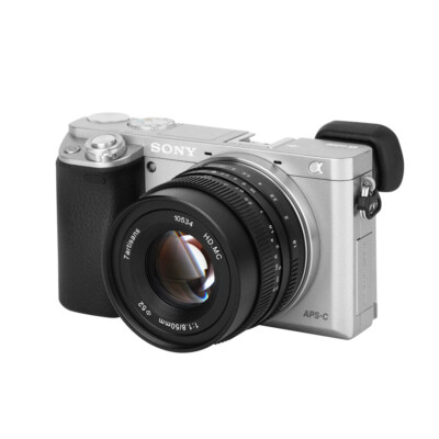 7artisans 50mm F1.8 APS-C Manual Prime Lens For Canon EOS-M Fuji X Sony E M4/3